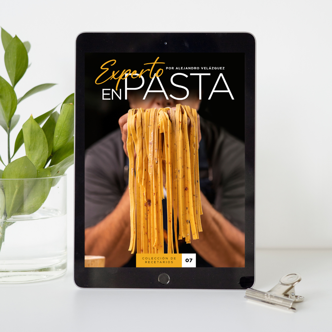 Recetario digital: Experto en pasta